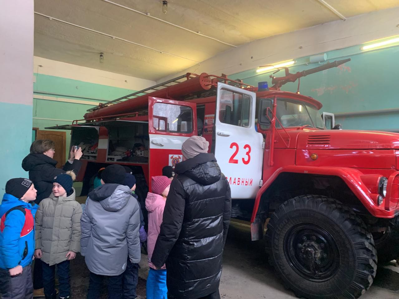 3 марта  на базе ПЧ – 23 п Славный прошёл Всероссийский урок культуры безопасности.